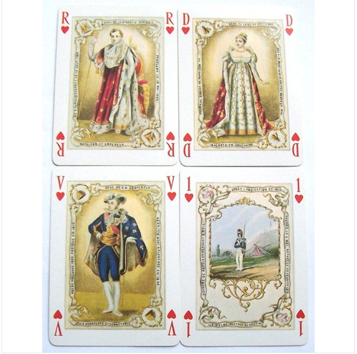 napoleon bonaparte playing cards